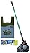 GoGo Stik XP Totally Clean Pro Pooper Scooper with Bags for All Dog Pet Waste Cleanup. 37inch. Keeps Hands and Scooper Clean. Use Store Bags or Heavy Dootie Bags. Unbreakable FRP Handle.
