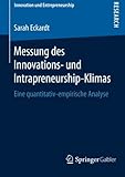 Image de Messung des Innovations- und Intrapreneurship-Klimas: Eine quantitativ-empirische Analyse (Innovation und Entrepreneurship) (German Edition)