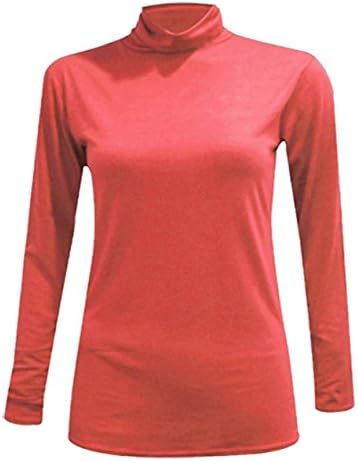 RIDDLED WITH STYLE New Ladies Long Sleeve Turtle Polo Neck Top Womens Top Jumper 8-26
