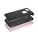 iPhone 7 Case, Moonmini Bumper Shock Absorbing Hybrid Hard Back Cover Slim Thin Protector for iPhone 7 - Black