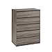 BLOSSOMZ Tvilum Scottsdale 5 Drawer Chest in Truffle