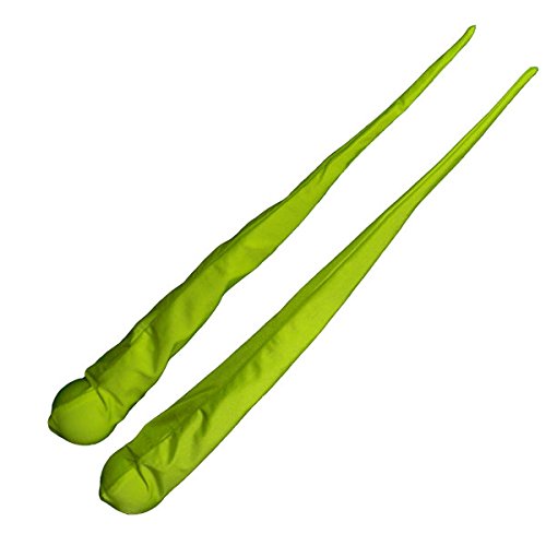 Sock Poi and 110g thud ball by JuggleDream (Yellow)