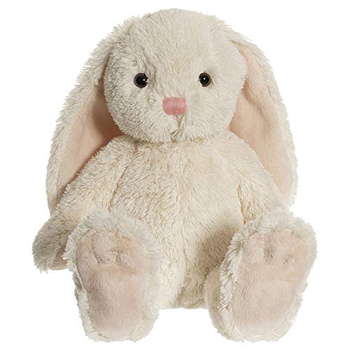 Teddykompaniet 2819 Kuscheltier Kaninchen Plüschhase „Nina“ cremeweiß – 33 cm – super Soft - Plüschtier für Babys…