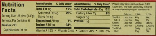 DiGiorno Frozen Pizza Spinach, Mushroom & Garlic, Original Rising Crust, 30.3 Ounce (Frozen)