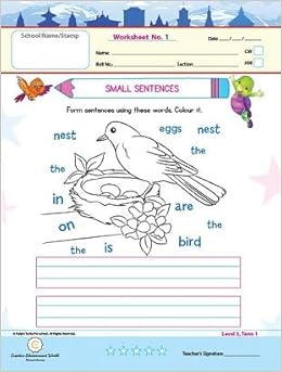 Buy Purple Turtle Worksheets Combo For Ukg English Maths Evs 100 Worksheets 100 Pages 50 Leafs Book Online At Low Prices In India Purple Turtle Worksheets Combo For