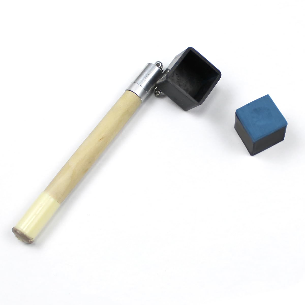 PolyMath Snooker Chalk Holder Pen Table Chalk Magnetic Pool Cue Chalk Holder Stainless Steel Billiard Chalk Holders for Cue Sports Accessories Billiard Accessories