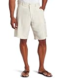 Cubavera Men's Cargo Short, Natural Linen, 34