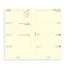 filoFax 68424 Refill for Year 2018 Personal Week On Two Pages Diary In Cotton Cream