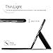 ipad pro 10.5 Keyboard case, KuGi Apple ipad pro 10.5 Keyboard case ,Ultra-thin Detachable Bluetooth Keyboard Stand Portfolio Case / Cover for Apple ipad pro 10.5 Tablet(Black)