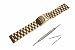 @ccessory 22mm Stainless Steel Metal Watch Band Strap With 2 Pins + Tool For Samsung Gear 2 R380 / Gear 2 Neo R381 / Gear Live R382 (Rose Gold - New Model)