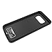 COOFUN Samsung Galaxy S8 Charger Battery Case, 5000mAh Ultra Slim Rechargeable Portable External Backup Battery Pack-Charger Cover-Protective Case Power Bank Case (Black)