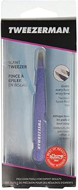 Tweezerman Slant Tweezer Assorted Colours | Precision Eyebrow Plucking Tool view 2