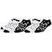 TeeHee Men's Music Cotton No Show Socks 4-Pack, Musical Notes, Socks size 10-13, US Men's shoe sizes 8-11