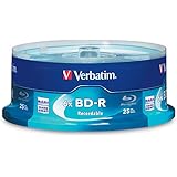 Verbatim BD-R 25GB 6X with Branded Surface - 25pk Spindle Box 97457