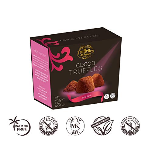 Truffettes de France Chocolate Truffles Original French Cocoa Dusted