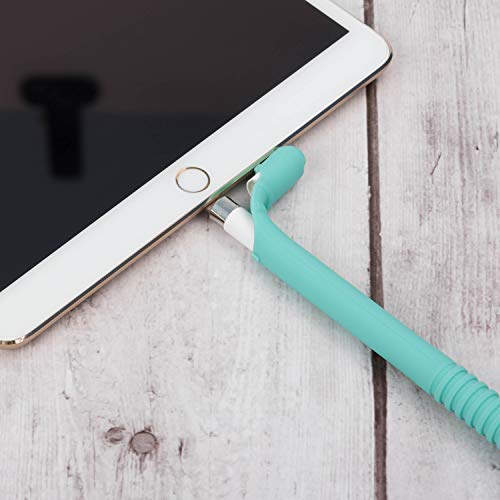 ColorCoral Case for Apple Pencil Silicone Holder Sleeve for Apple Pencil 1st Generation Compatible with iPad Pro 9.7" 10.5" 12.9" iPad 2017/2018 - Thumbnail 4