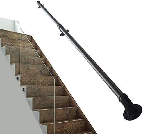 錬鉄製の壁ブラケット付き安全階段手すりサポートキット 金属製階段の