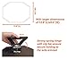 Utrax Wooden Sofa Arm Clip on Snack Table Wood Chair Armrest Tray Organizer Romote Caddy (Black)