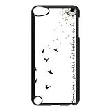 Simple Sometimes You Gotta Fall Quote Ipod Touch 5th Case Cover Dandelion Seed Birds