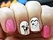I Love My Cat Kitten Paw Prints Water Slide Nail Art Decals- Salon Quality!