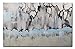 ARTLAND 24x36-inch 'Winter Sonata' Gallery-Wrapped Hand-Painted Canvas Abstract Wall Art