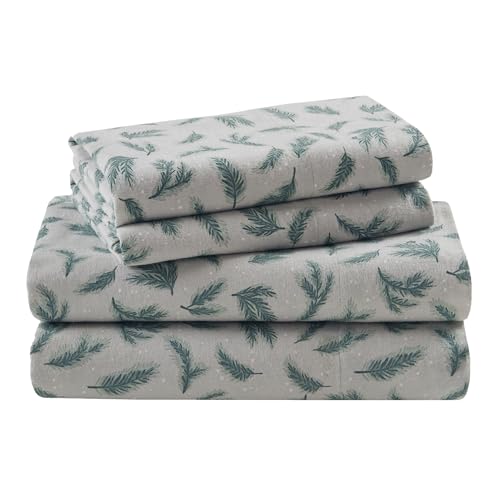 Woolrich Cotton Sheet Set Cottage Charms Print, 100% Cotton Flannel Sheets Warm…