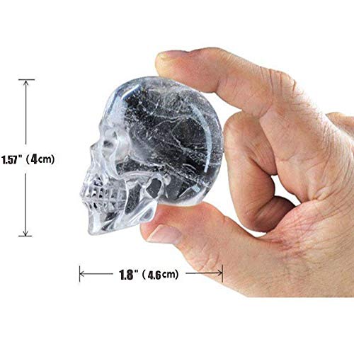 Ice Mold Skull 3D Flexible Silicone Ice Cube Molds Maker Tray, 4 Giant