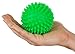 Starwood Sports Massage Ball Set - 6 cm Lacrosse Ball, 7 cm Very Firm Spiky, 7 cm Medium Firm Spiky + Carry Bag