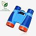 Binoculars for Kids, High Resolution Compact Kids Binoculars for Bird Watching, Hiking, Hunting, Outdoor Adventure Kit for Kids - Kids Binoculars Boys, Compass and Magnifier (Blue)