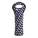 BUILT Wine Tote, Blue Confetti