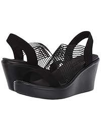 Skechers Rumble Up-Cloud Chaser-sandalia de cuña alta con banda cruzada para mujer