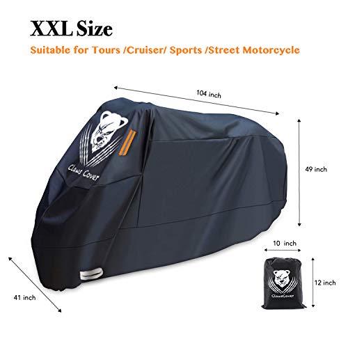 4 Motorcycle+Waterproof+Protection+Cruisers+Suzuki+ClawsCover