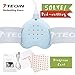 3in1 Bed Child Rechargeable Bedwetting Alarm Enuresis Baby Monitor for Boys Girls Adults Incontinence Seniors Loud Sound Vibrating Urine Detection Cure Potty Training, Urologist Tested(Blue)