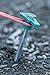 SE Heavy-Duty Metal Tent Pegs Stake Set - 10-Pack, 10.5