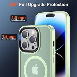 SUPFINE Magnetic for iPhone 14 Pro Case [Compatible