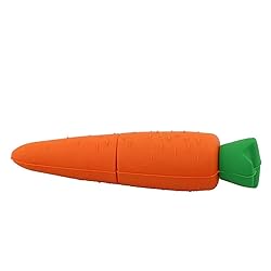 8GB Carrot Shape USB Flash Drive USB 2.0 Memory