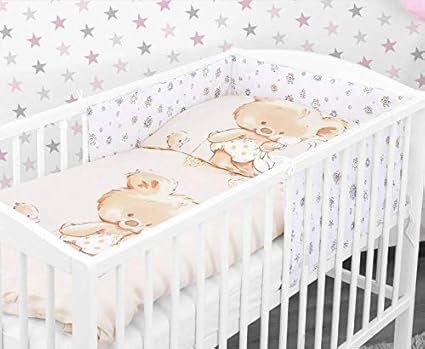 Parure De Lit Bebe Taie D Oreiller Housse De Couette Pare Chocs