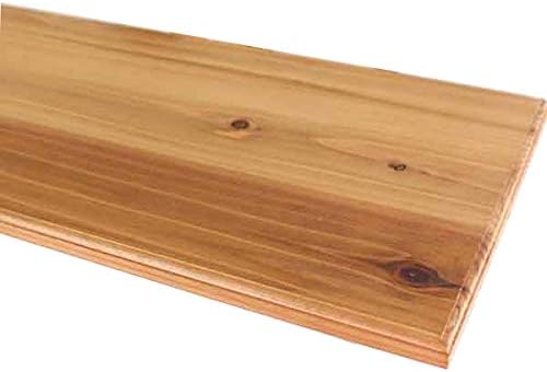 Amazon ウッドシェルフボード オイル 杉板 90ｘ26cm 天板 国産 無垢板 本棚 オイル加工 集成材