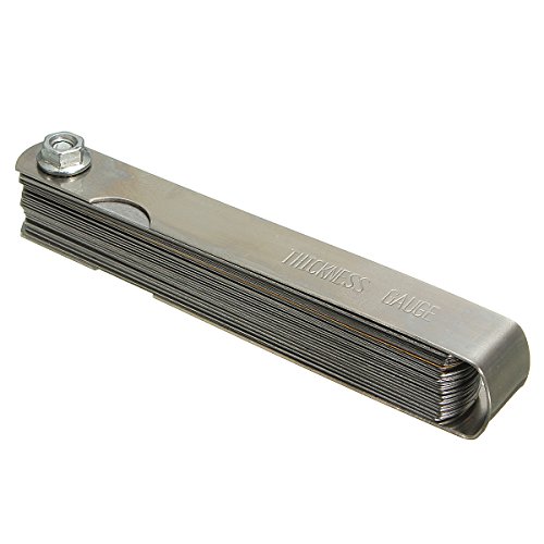 LovesTown Master Feeler Gauge Gap Measure 32 Blade Gap Measuring Tool