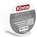 XFasten Double Sided Tape, Removable, 3/4-Inch by 20-Yards, Pack of 3, Ideal as a Gift Wrap Tape, Holding Carpets, and Woodworking