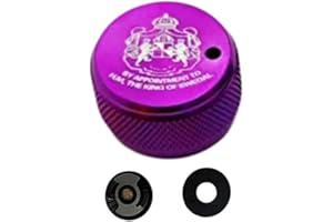 Tooluantmall Spool Tension Mechanical Brake Knob, for ABU3/3.5/4/P5, with Internal Sound Mechanism, Mechanical Aluminum Alloy