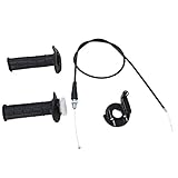 Throttle w/ Hand Grips Grip & Cable 57