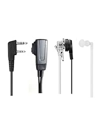 Auricular acústico de alta calidad para auriculares de tubo para Kenwood Baofeng Walkie Talkies, para PUXING Quansheng TYT Wouxun Radios de dos vías