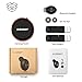 Mini Bluetooth Earbud, ELEGIANT Bluetooth Earpiece Earphone Car Headset Single In-ear Bluetooth Headset Headphone with Mic 6-Hour Playtime for iPhone Samsung Android (One Pc, Two Chargers)