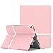 MoKo Case for New iPad Pro 12.9 Inch 2017 - Premium Light Weight Stand Folio Shock Proof Cover Protector for Apple New iPad Pro 12.9 Inch 2017 & 2015 Tablet, PINK (with Auto Wake/ Sleep)