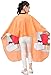 PERFEHAIR Kids Haircut Salon Cape Hair Cutting Shampoo Styling Capes Cloth for Child