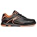 KR Strikeforce Bowling Shoes Mens Flyer Bowling Shoes- M US, Black/Orange, 11