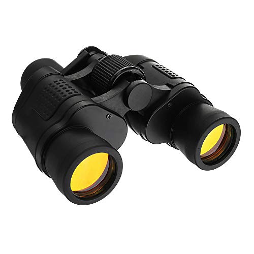 60X60 Zoom HD Day/Night Vision Binoculars, Portable Waterproof Folding Binoculars with Clear Weak Light Night Vision for Adults/Kids, High Clarity Distance 5m to 3000m(Black) - Thumbnail 4
