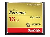 Sandisk Extreme CompactFlash Memory Card - 16 GB (SDCFXS-016G-A46)