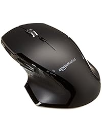 Basics tamaño completo inalámbrico ergonómico mouse con rápido desplazamiento